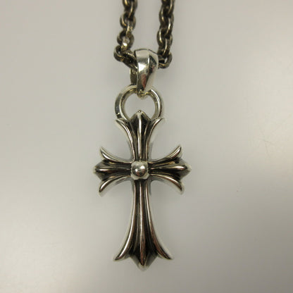 【中古】CHROME HEARTS | クロムハーツ PAPER CHAIN 30 / CH CRS SML w/BALE ネックレス シルバー