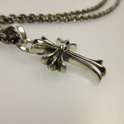 【中古】CHROME HEARTS | クロムハーツ PAPER CHAIN 30 / CH CRS SML w/BALE ネックレス シルバー