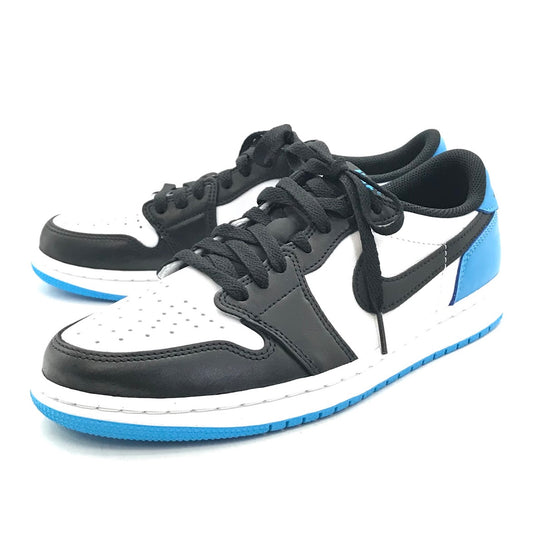 NIKE | ナイキ AIR JORDAN 1 LOW OG スニーカー CZ07490-104 ホワイト/ダークパウダーブルー/ブラック 27cm【倉吉店】
