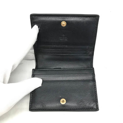 GUCCI | グッチ GGマトラッセ/コンパクトウォレット 二つ折り財布 723786 ブラック【倉吉店】