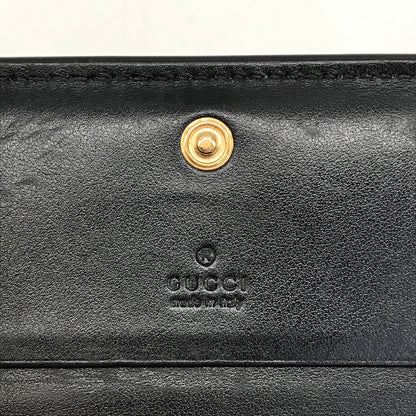 GUCCI | グッチ GGマトラッセ/コンパクトウォレット 二つ折り財布 723786 ブラック【倉吉店】