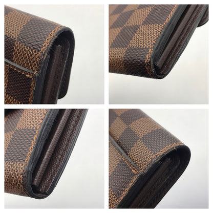 LOUIS VUITTON | ルイ・ヴィトン ダミエ ポルトフォイユ･サラ 二つ折り長財布 長財布 N63209【倉吉店】