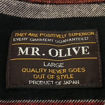 MR.OLIVE | ミスターオリーブ BIG SILHOUTTE OPEN COLAR SHIRT マルチストライプ 長袖シャツ M-20328 マルチカラー サイズ：L【倉吉店】