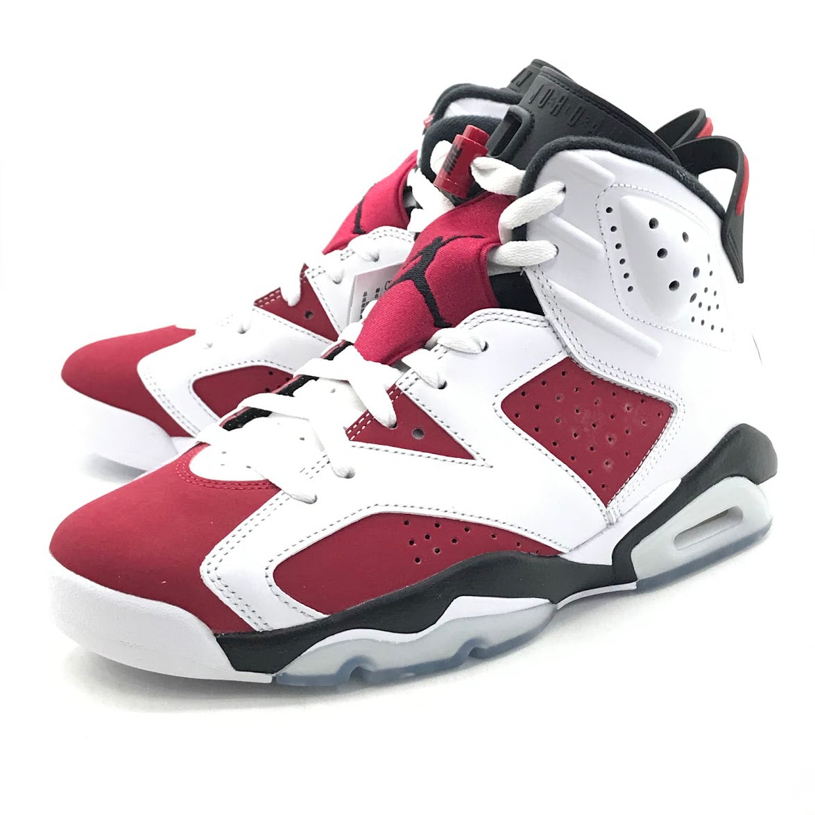 NIKE | ナイキ AIR JORDAN 6 RETRO スニーカー CT8529-106 ホワイト/カーマイン/ブラック 27cm【倉吉店】