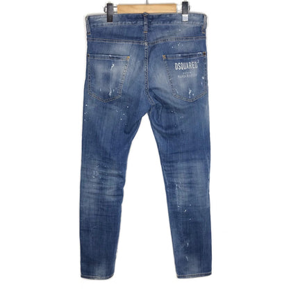 DSQUARED2 | ディースクエアード Skinny Dan Jean ダメージ加工 スキニーデニム デニムパンツ S74LB0429 ブルー サイズ：44【倉吉店】