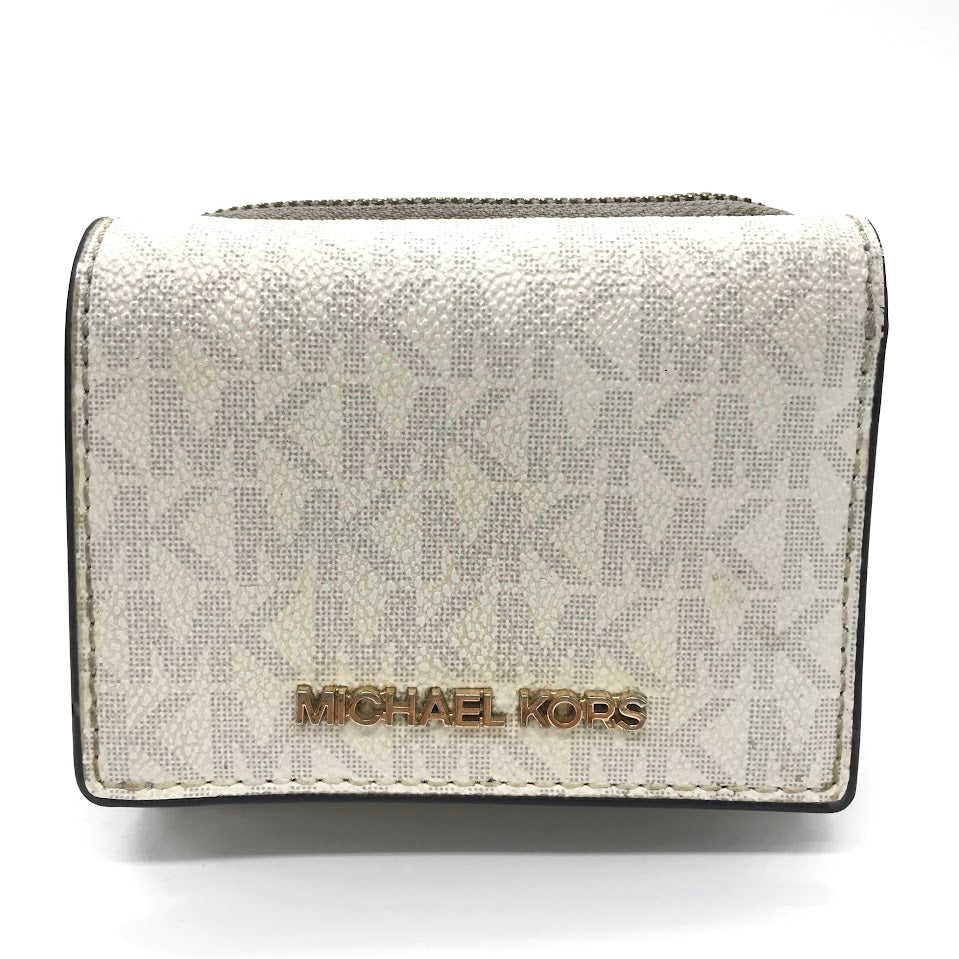 Michael Kors | マイケルコース 三つ折り財布 35FGTVZ5V ホワイト【倉吉店】