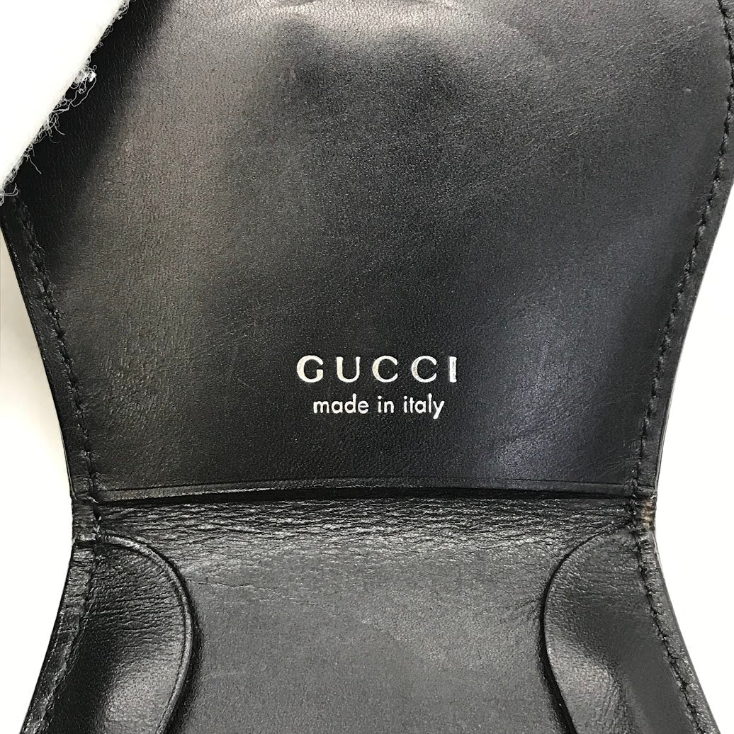 GUCCI | グッチ Gロゴ コインケース コインケース 030.2778 ブラック【倉吉店】【代金引換不可・日時指定不可】【ポスト投函】