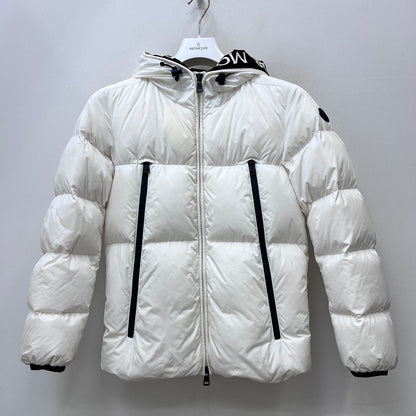 MONCLER | モンクレール montcla giubbotto 21aw ダウンジャケット g20911a00144 ホワイト【加古川店】