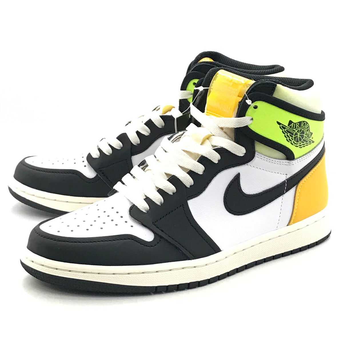 NIKE | ナイキ AIR JORDAN 1 RETRO HIGH OG VOLT GOLD スニーカー 555088-118 ホワイト/ブラック/ボルト 27cm【倉吉店】