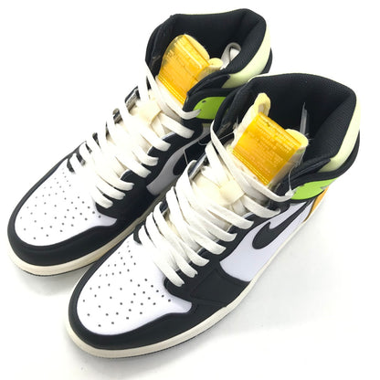 NIKE | ナイキ AIR JORDAN 1 RETRO HIGH OG VOLT GOLD スニーカー 555088-118 ホワイト/ブラック/ボルト 27cm【倉吉店】
