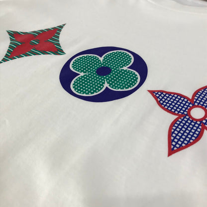 LOUIS VUITTON | ルイ・ヴィトン LV マルチカラーモノグラム 半袖Ｔシャツ RM202M NPG HJY01W ホワイト サイズ：XL【倉吉店】