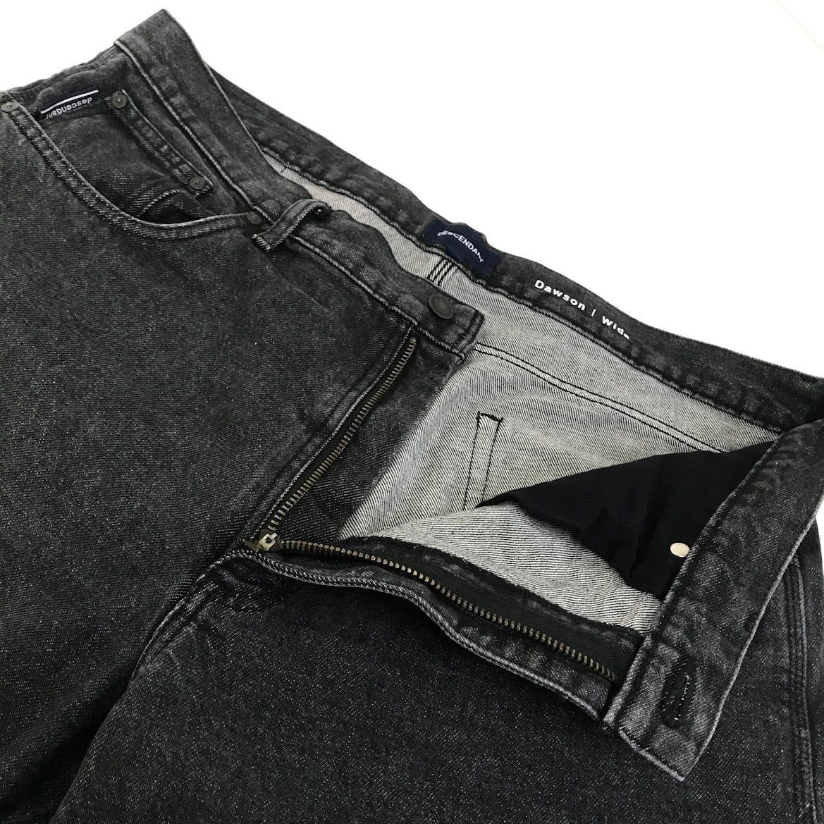 DESCENDANT | ディセンダント DAWSON DENIM TROUSERS BUGGY デニムパンツ 231WVDS-PTM02 グレー サイズ：4【倉吉店】