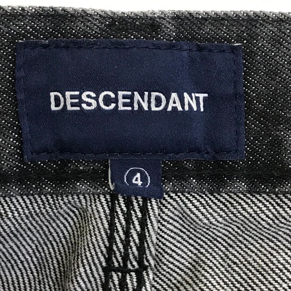 DESCENDANT | ディセンダント DAWSON DENIM TROUSERS BUGGY デニムパンツ 231WVDS-PTM02 グレー サイズ：4【倉吉店】