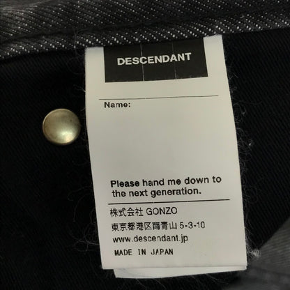 DESCENDANT | ディセンダント DAWSON DENIM TROUSERS BUGGY デニムパンツ 231WVDS-PTM02 グレー サイズ：4【倉吉店】