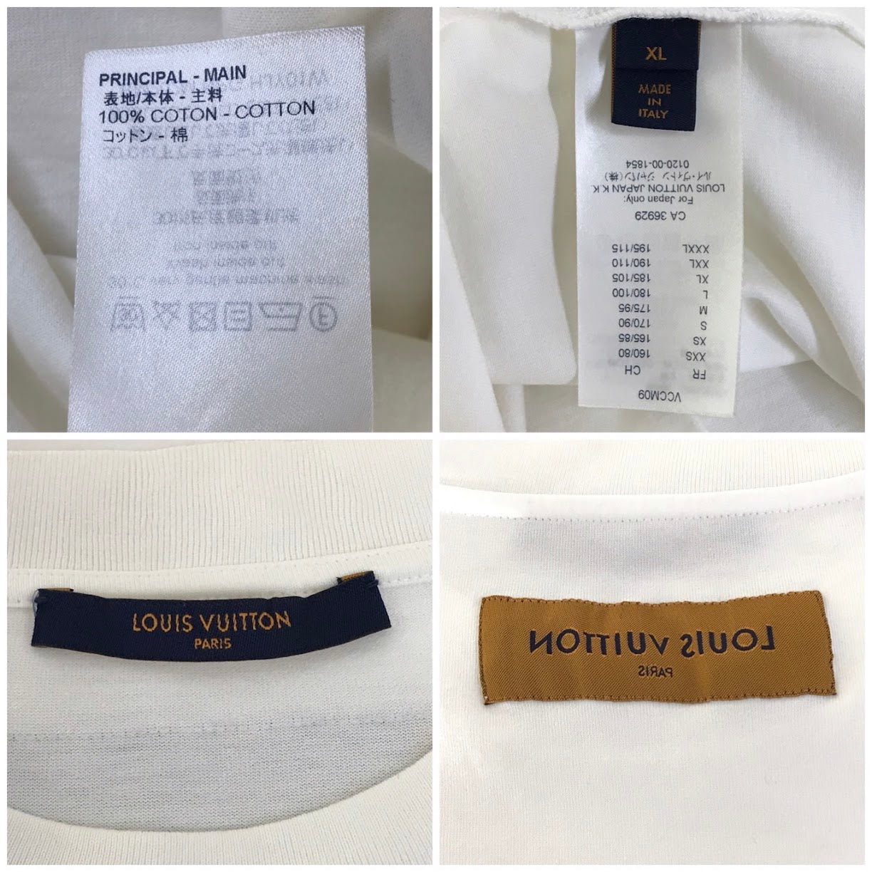 LOUIS VUITTON | ルイ・ヴィトン LV マルチカラーモノグラム 半袖Ｔシャツ RM202M NPG HJY01W ホワイト サイズ：XL【倉吉店】