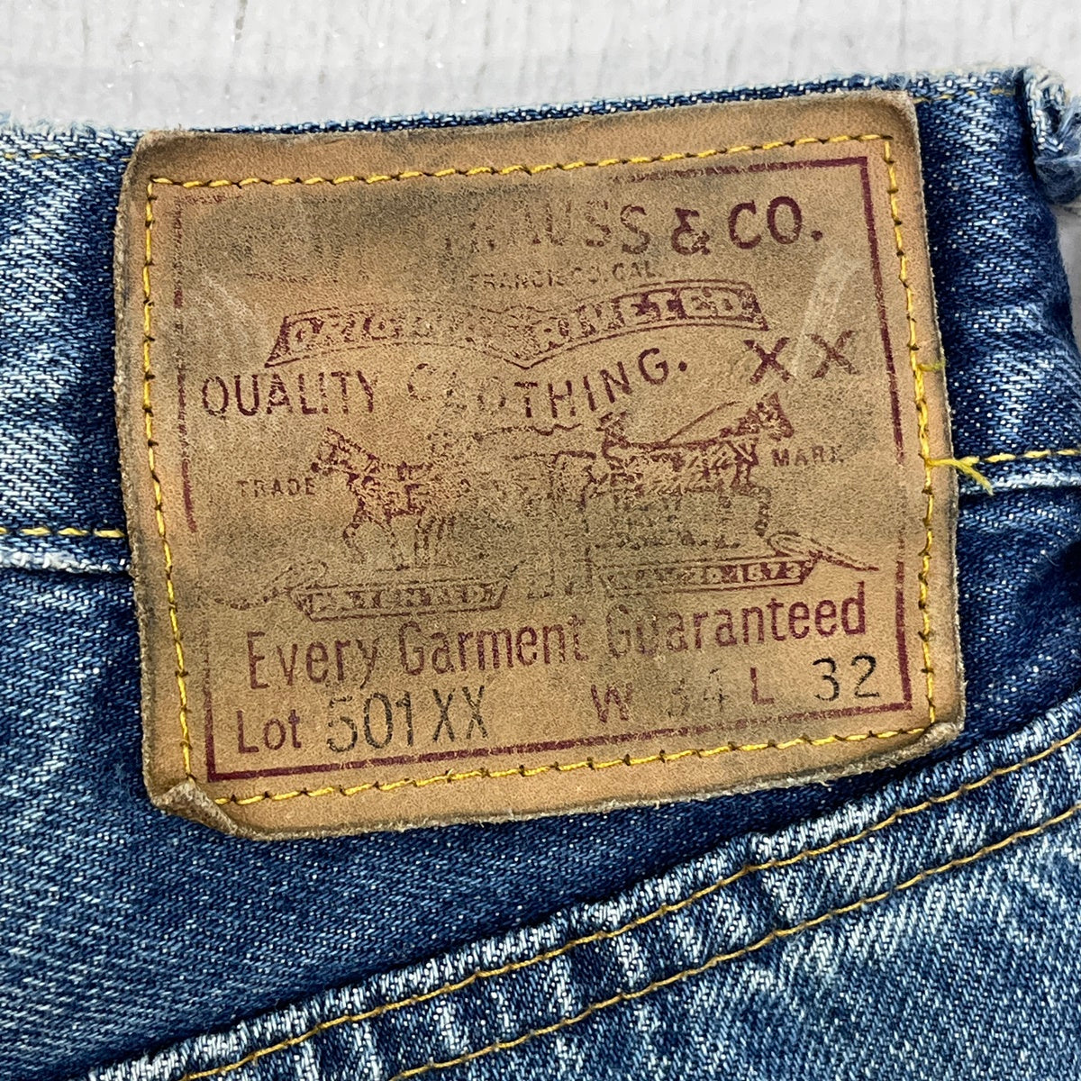 Levi's VintageClothing | リーバイスヴィンテージクロージング 501XX 47年復刻 赤耳 BIG E デニムパンツ PC9-47501-0163 インディゴ サイズ：34【加古川店】
