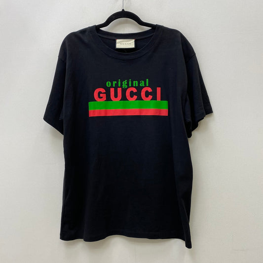 GUCCI | グッチ Original Gucci Print Oversize TEE 20SS 半袖Ｔシャツ 616036 XJCOQ ブラック サイズ：S【加古川店】