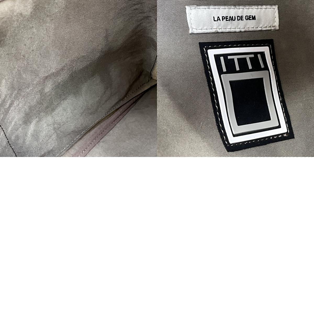 itti | イッチ GEM KNOT SHOLDER TOTE BAG LA PEAU DE GEM その他バッグ カーキ【加古川店】