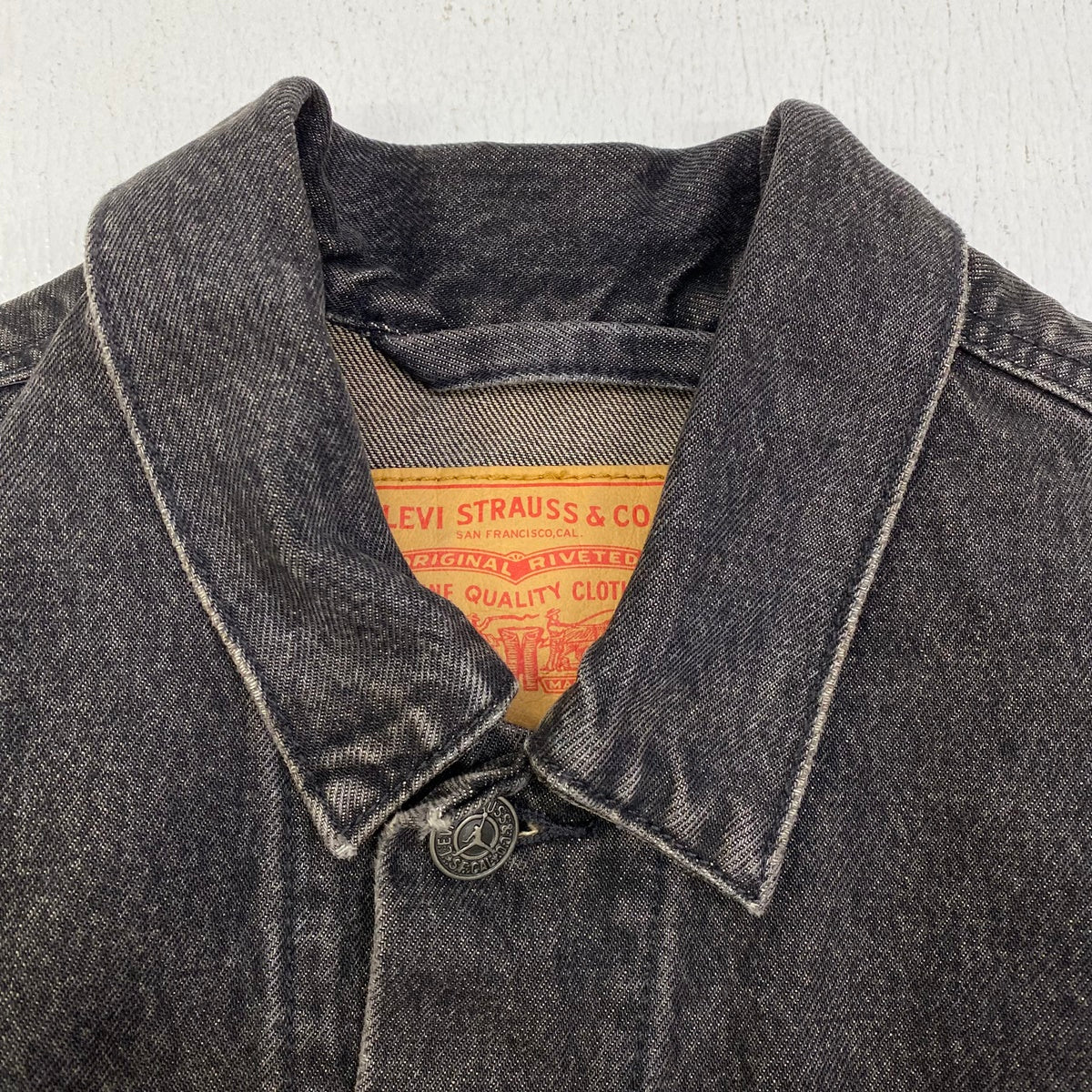 Levi's | リーバイス × JORDAN BRAND Type III Trucker Jacket デニム PC9-005FC-0000 ブラック サイズ：XS【加古川店】