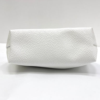 Herve Chapelier | エルベ・シャプリエ リュクス スクエアポーチ その他バッグ 8637G ホワイト【加古川店】