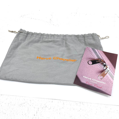 Herve Chapelier | エルベ・シャプリエ リュクス スクエアポーチ その他バッグ 8637G ホワイト【加古川店】