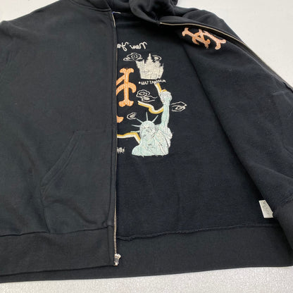 BEAMS | ビームス ×テーラー東洋 MLB NYメッツジップパーカー パーカー 11-13-2428-086 ブラック サイズ：L【加古川店】
