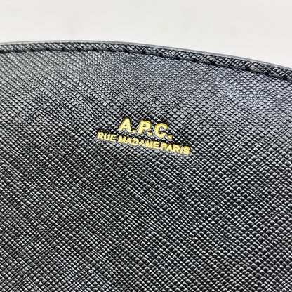 A.P.C | アーペーセー ハーフムーンバッグ ショルダーバッグ ブラック【加古川店】