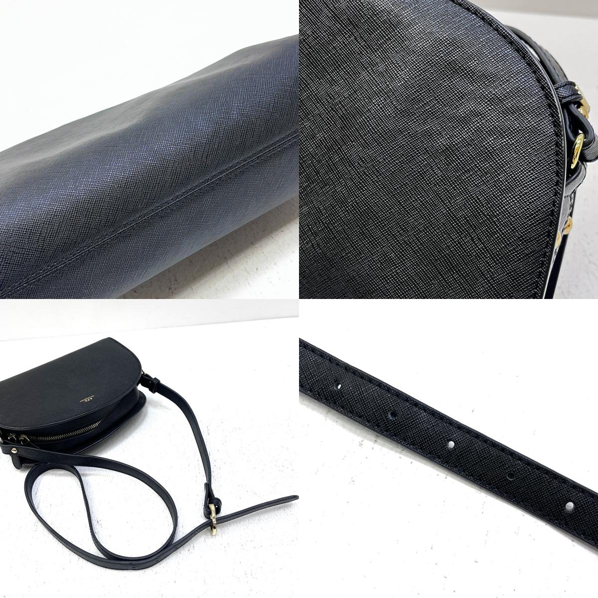 A.P.C | アーペーセー ハーフムーンバッグ ショルダーバッグ ブラック【加古川店】