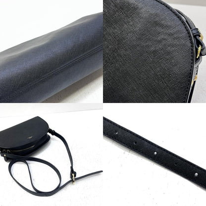 A.P.C | アーペーセー ハーフムーンバッグ ショルダーバッグ ブラック【加古川店】