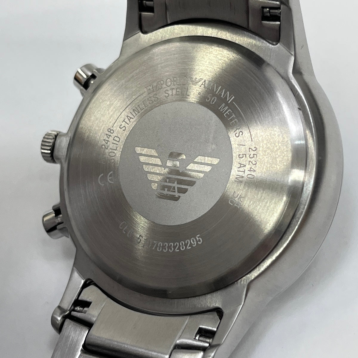 Emporio Armani | エンポリオ・アルマーニ クロノグラフ 腕時計 AR-2448 アナログ表示 クオーツ ブルー【加古川店】