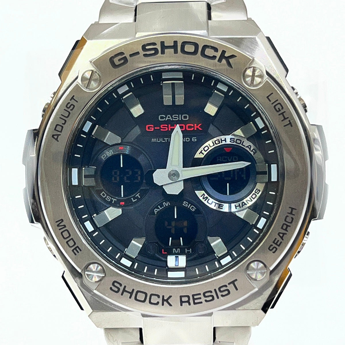 G-SHOCK | ジーショック G-STEEL 腕時計 ?GST-W110D-1AJF アナデジ表示 ソーラー電波時計【加古川店】