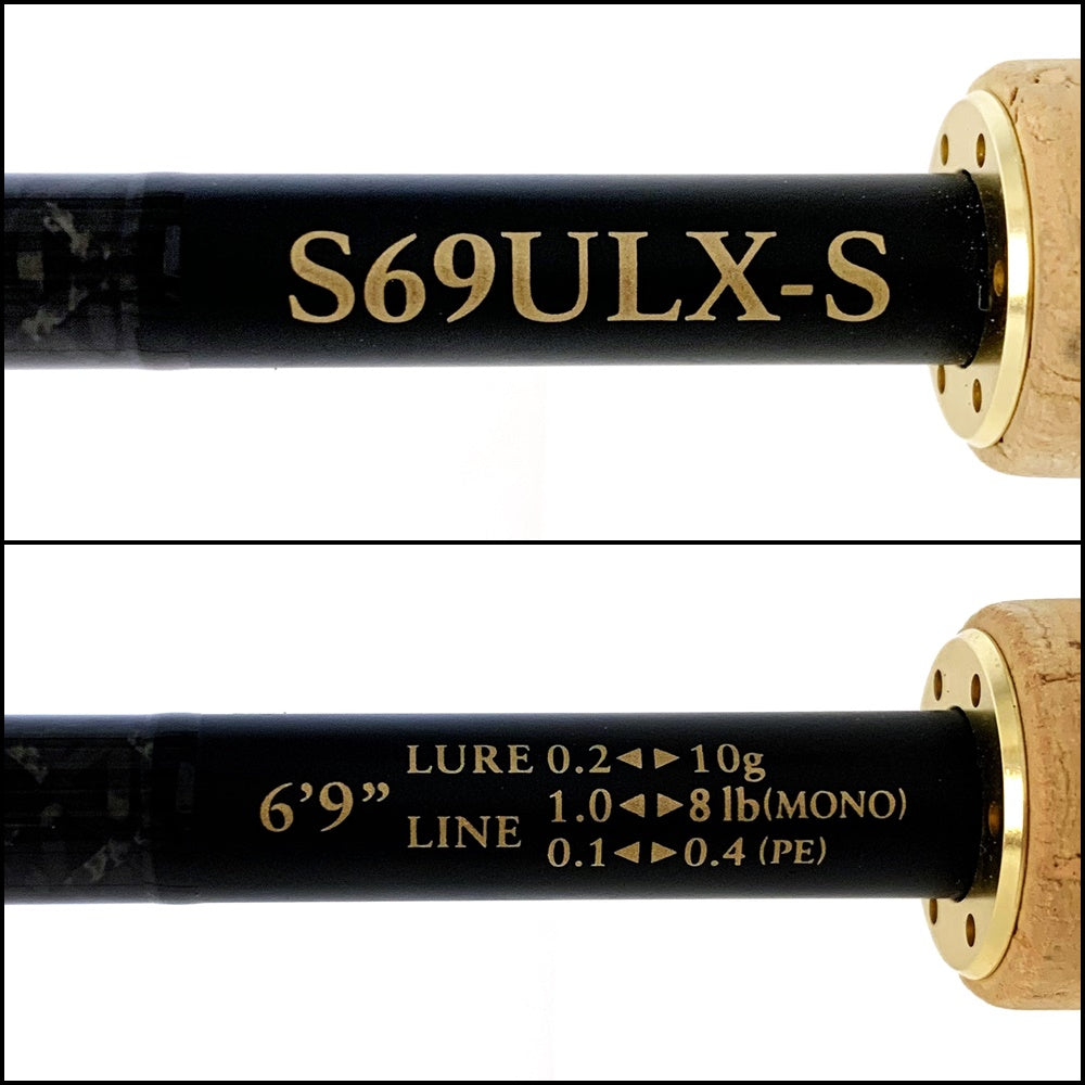 【中古】【釣り/つり/釣具/ロッド】XESTA | ゼスタ ブラックスターエクストラチューンド S69ULX-S【加古川店】