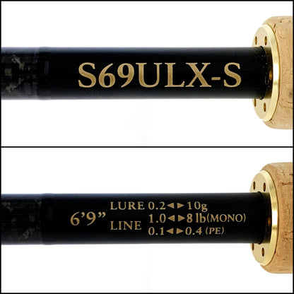 【中古】【釣り/つり/釣具/ロッド】XESTA | ゼスタ ブラックスターエクストラチューンド S69ULX-S【加古川店】