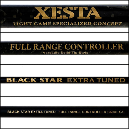 【中古】【釣り/つり/釣具/ロッド】XESTA | ゼスタ ブラックスターエクストラチューンド S69ULX-S【加古川店】