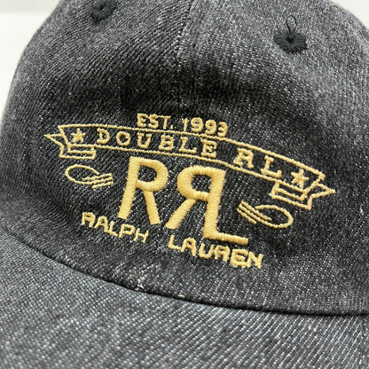 RRL(RALPH LAUREN) | ダブルアールエルラルフローレン ランチ ロゴ デニム ボール キャップ キャップ インディゴ【加古川店】