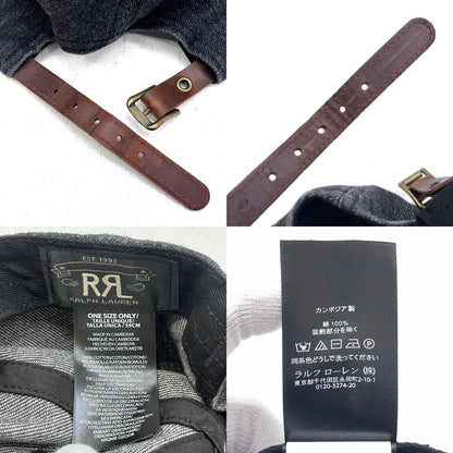 RRL(RALPH LAUREN) | ダブルアールエルラルフローレン ランチ ロゴ デニム ボール キャップ キャップ インディゴ【加古川店】