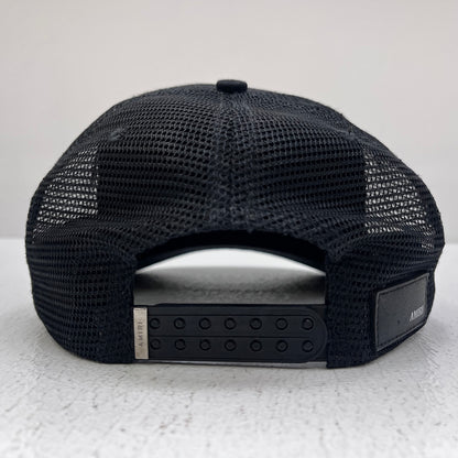 AMIRI | アミリ bones stacked trucker hat キャップ amhatr1016 ブラック【加古川店】