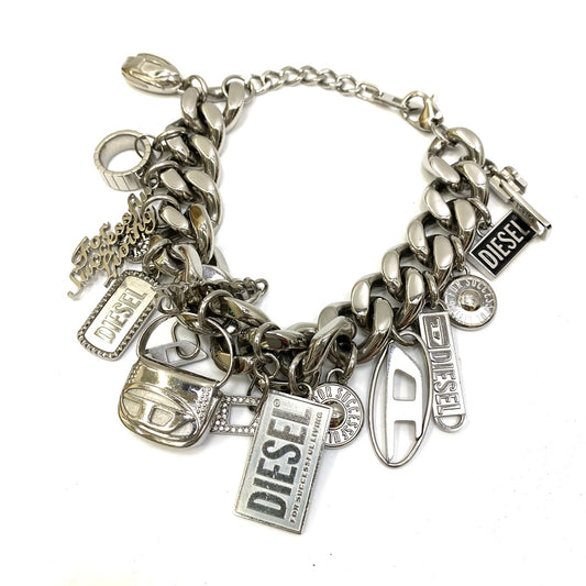DIESEL | ディーゼル ブレスレット DX1523 シルバー【加古川店】