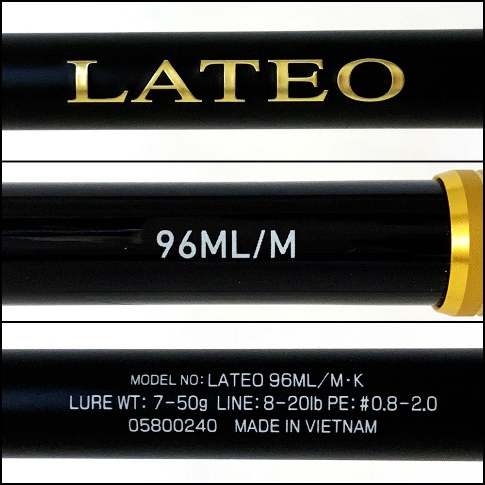 【中古】【釣り/つり/釣具/ロッド】Daiwa | ダイワ ラテオ 96ML/M・K【加古川店】