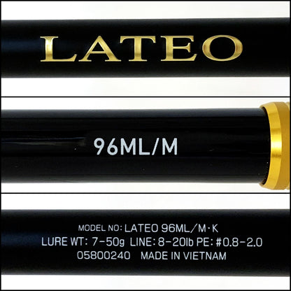 【中古】【釣り/つり/釣具/ロッド】Daiwa | ダイワ ラテオ 96ML/M・K【加古川店】