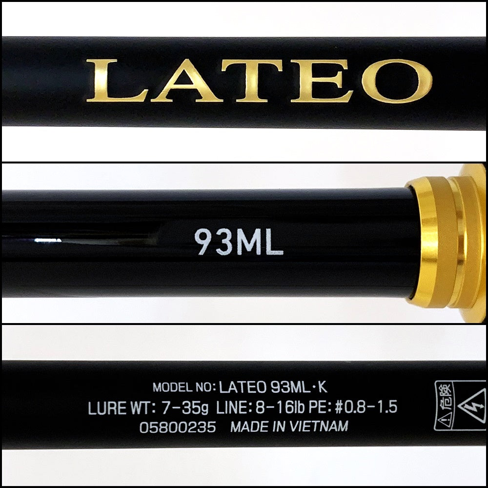 【中古】【釣り/つり/釣具/ロッド】Daiwa | ダイワ ラテオ 93ML・K【加古川店】