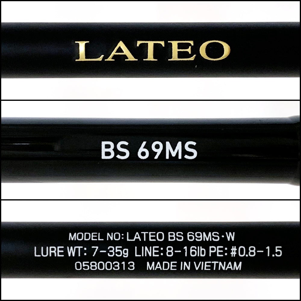 【釣り/つり/釣具/ロッド】Daiwa | ダイワ ラテオ BS 69MS・W【加古川店】