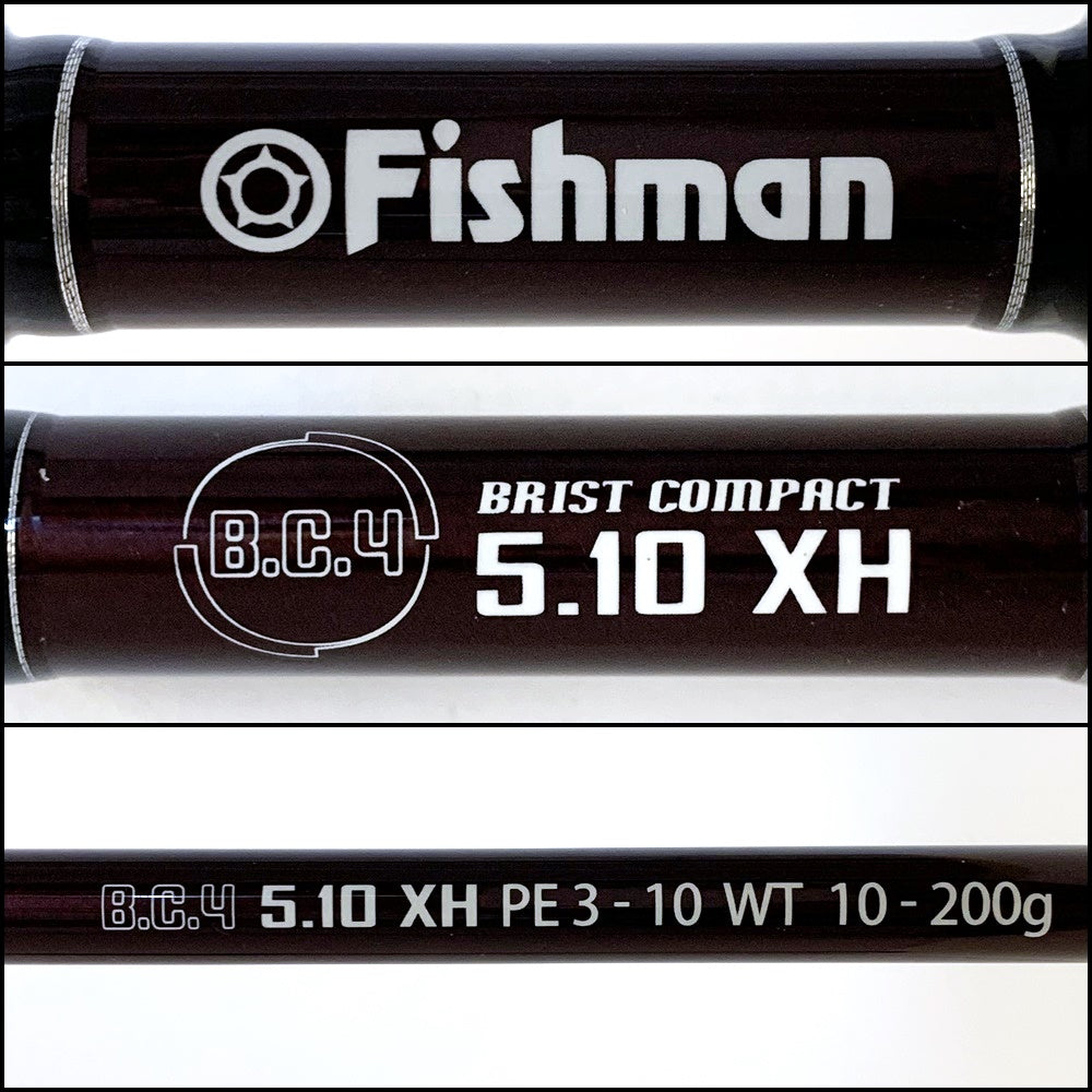 【釣り/つり/釣具/ロッド】FISHMAN | フィッシュマン BC4 5.10XH【加古川店】