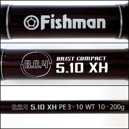 【釣り/つり/釣具/ロッド】FISHMAN | フィッシュマン BC4 5.10XH【加古川店】