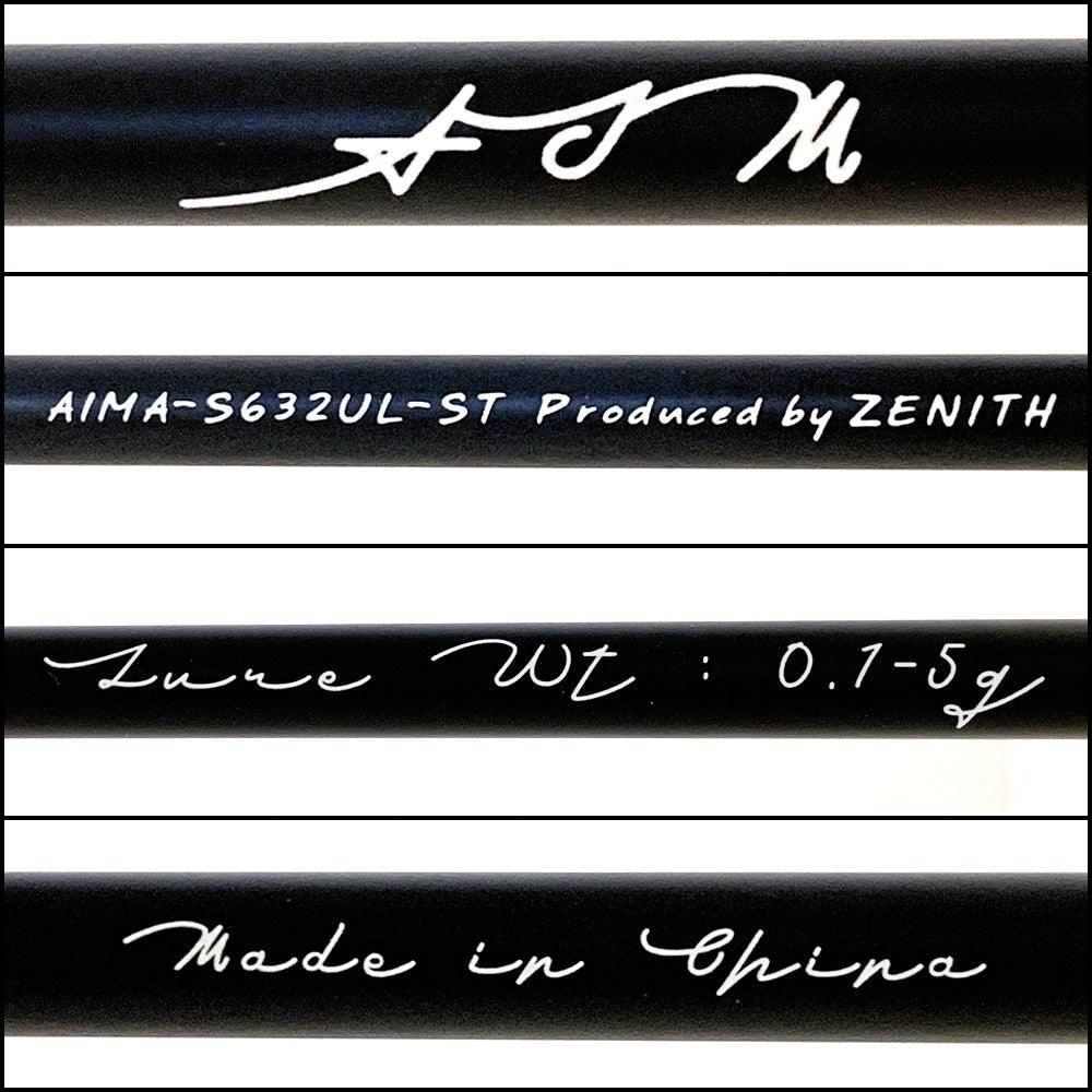 【釣り/つり/釣具/ロッド】ZENITH | ゼニス エイム AIMA-S632UL-ST【加古川店】