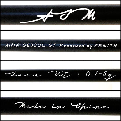 【釣り/つり/釣具/ロッド】ZENITH | ゼニス エイム AIMA-S632UL-ST【加古川店】