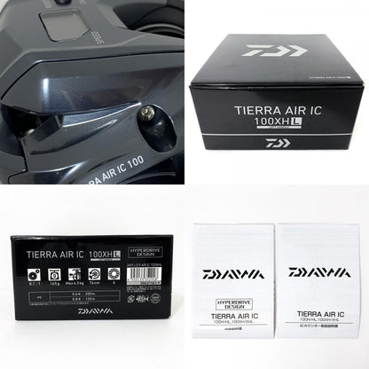 【フィッシング/釣り/釣具/リール】 【ベイトリール/左ハンドル】Daiwa | ダイワ 24ティエラAIRIC 24 ティエラ AIR IC 100XHL【加古川店】