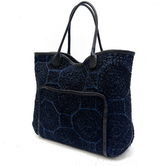 Jamin Puech トートバッグ ネイビー【加古川店】