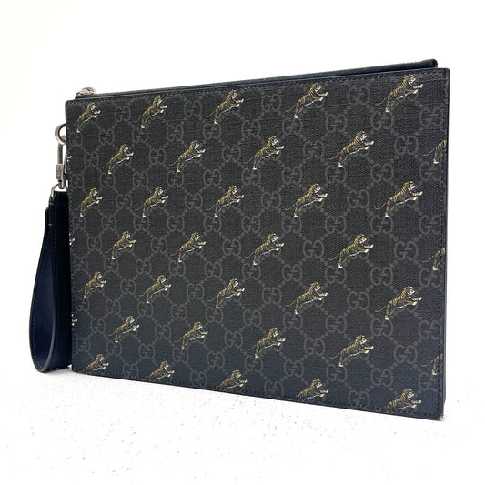 GUCCI | グッチ タイガープリントクラッチバッグ クラッチバッグ 575136【加古川店】