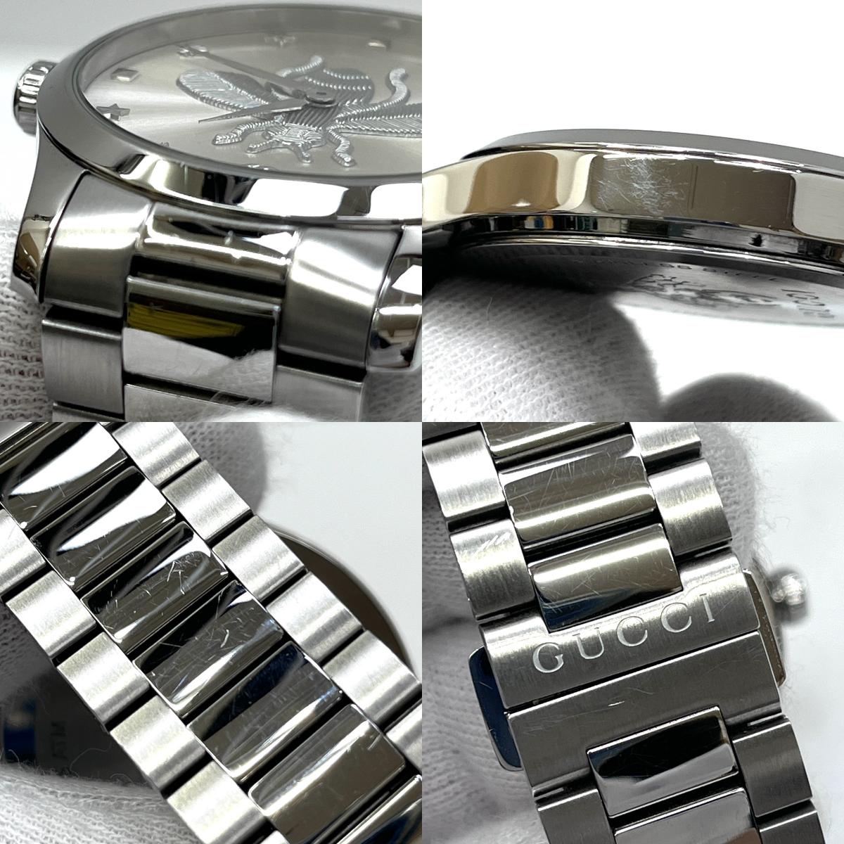 GUCCI | グッチ G-Timeless 腕時計 ya1264126 アナログ表示 クオーツ シルバー【加古川店】